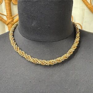 Twisted Rope Chain Necklace